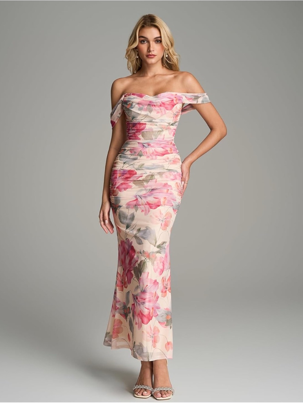Women’s floral maxi dress